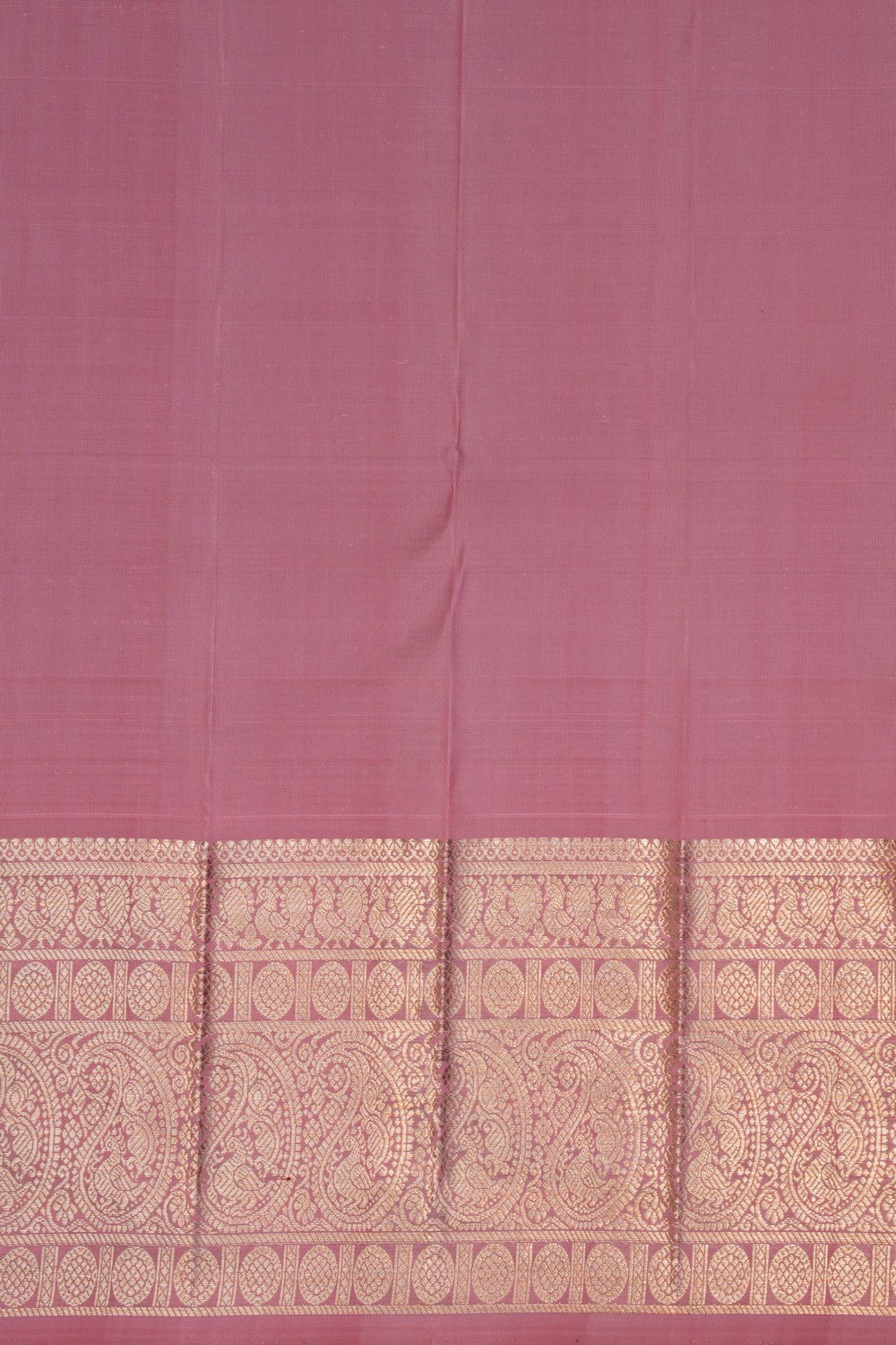 Image of Kanchipattu Tissue Brocade Smoky Grey Saree